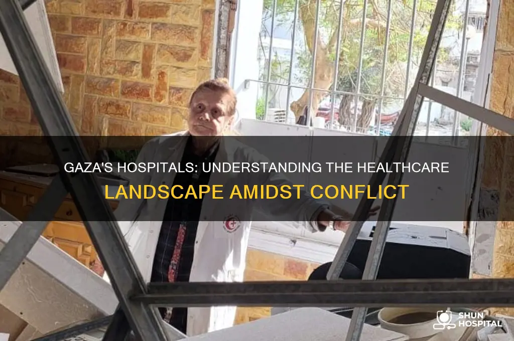 why does gaza have so many hospitals in israel