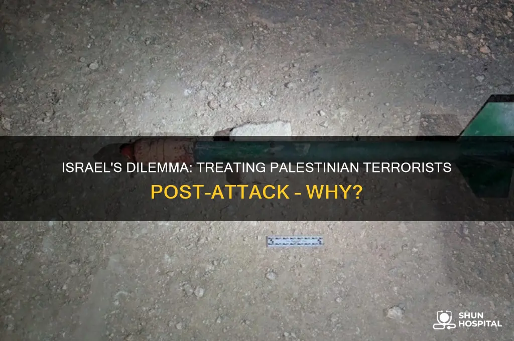 why does israel hospitalize palestinian terroists after horibke attacks