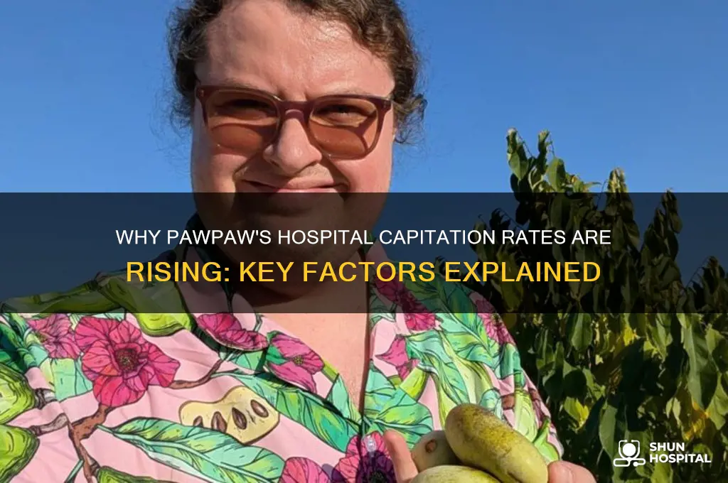 why does pawpaw have an increased capitation rate hospitals
