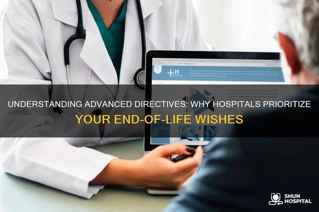 why does the hospital ask you about advanced directives