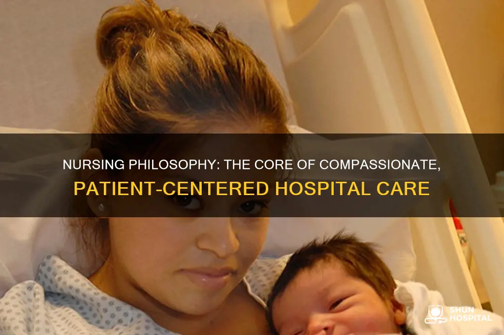 why does the hospital need nursing philosophy