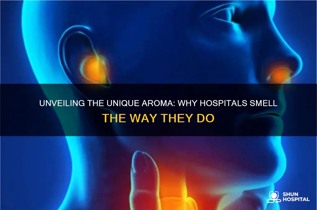 why does the hospital smell like that