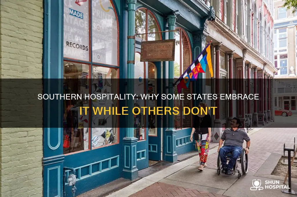 why dont all states have southern hospitality