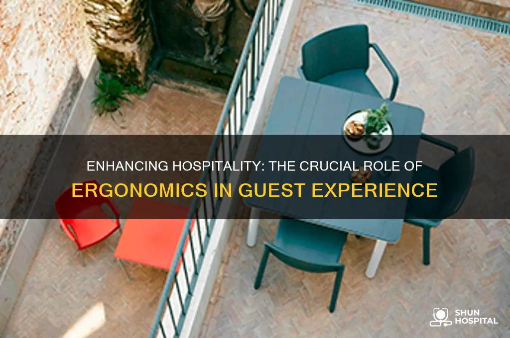 why ergonomics is important in hospitality industry