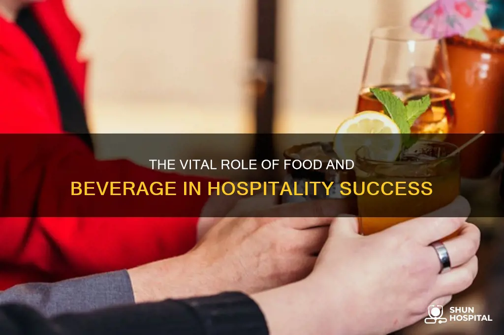 why food and beverage is important in hospitality industry