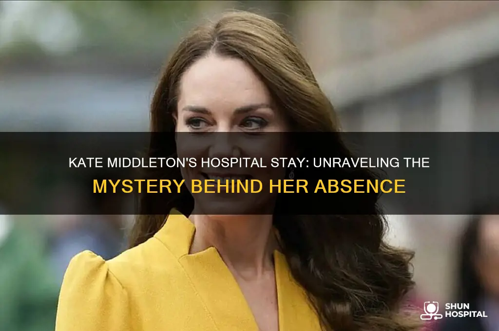 why has kate middleton been in hospital