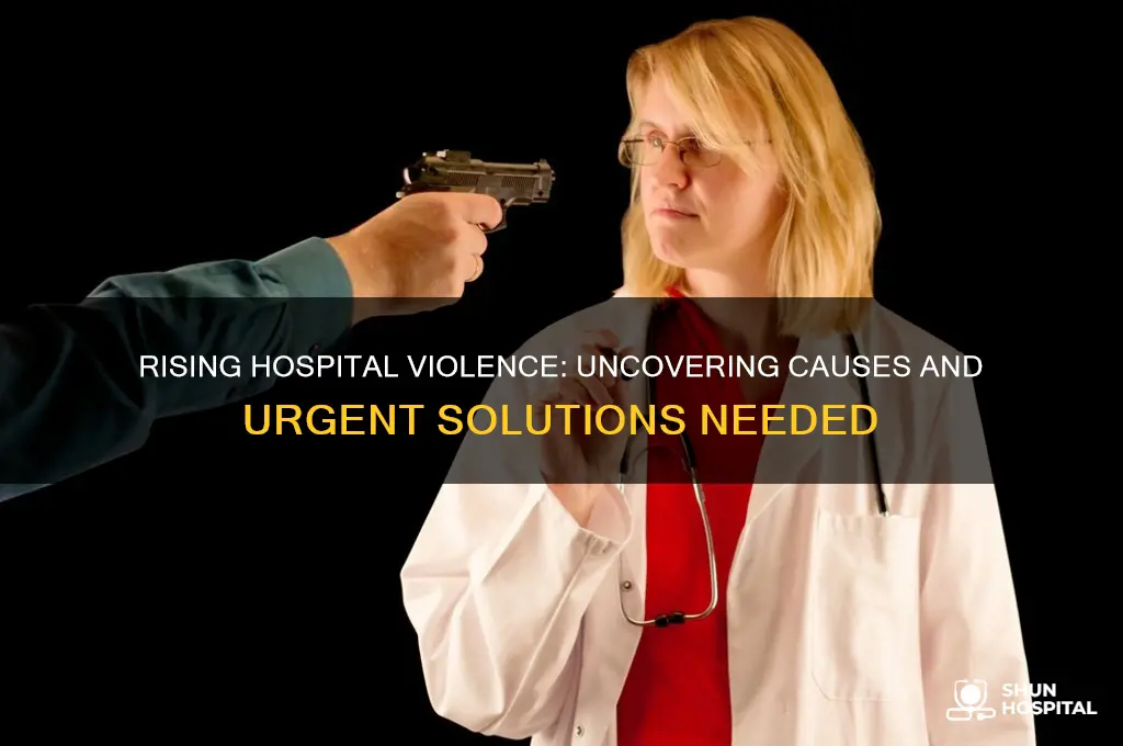 why have violent events increased in hospitals