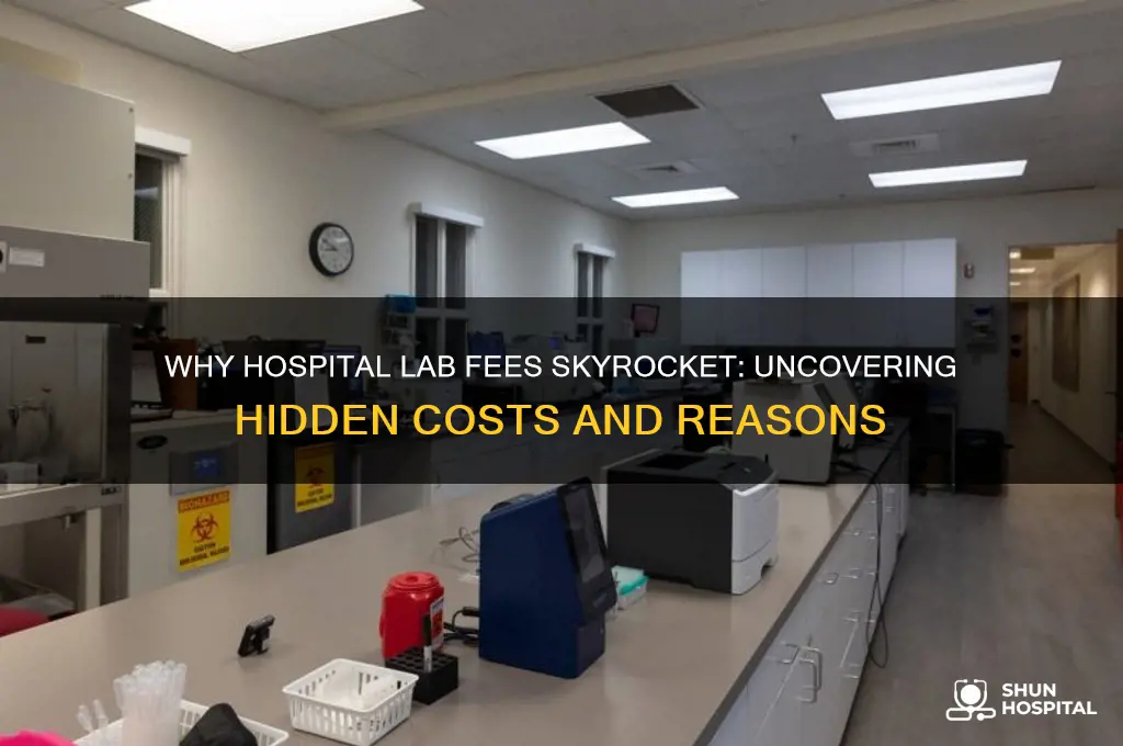 why hospital charge so many laboratory services