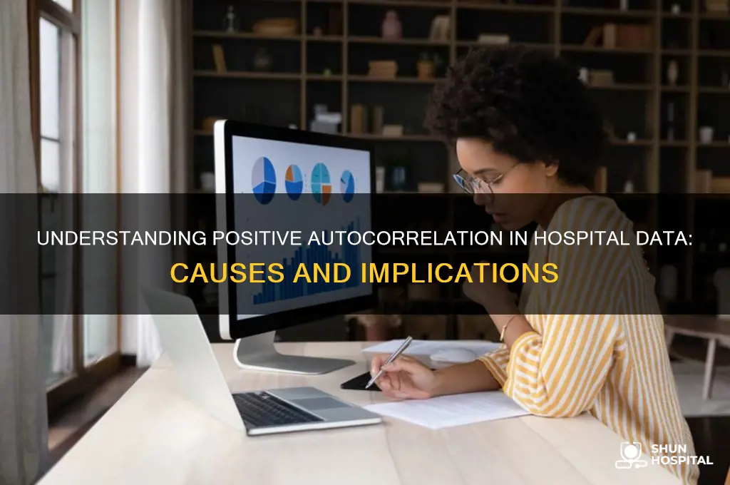 why hospital data would have positive autocorrelation