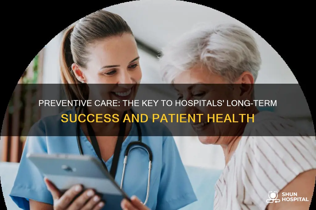 why hospital shoud focus on preventive care