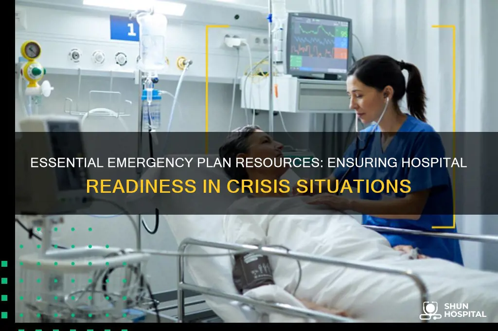 why hospitals need an emergency plan resources