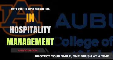 Pursuing a Masters in Hospitality Management: My Passion and Goals