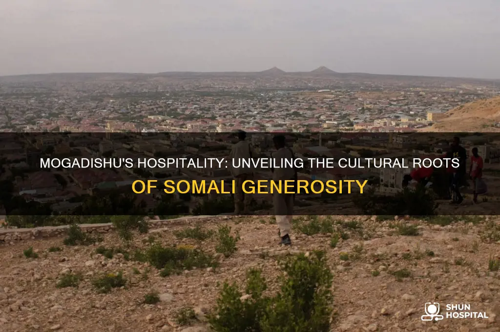 why in mogadishu do they practice hospitality