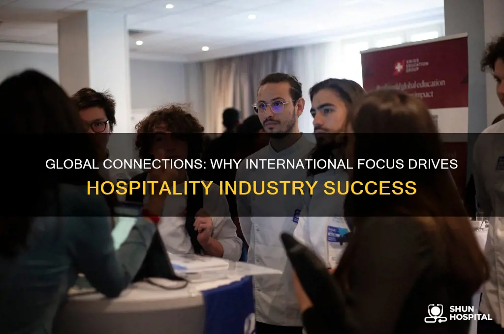 why international is important to hospitality industry