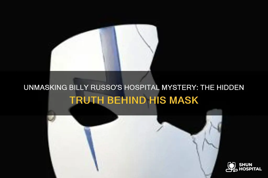 why is billy russo wearing a mask in the hospital