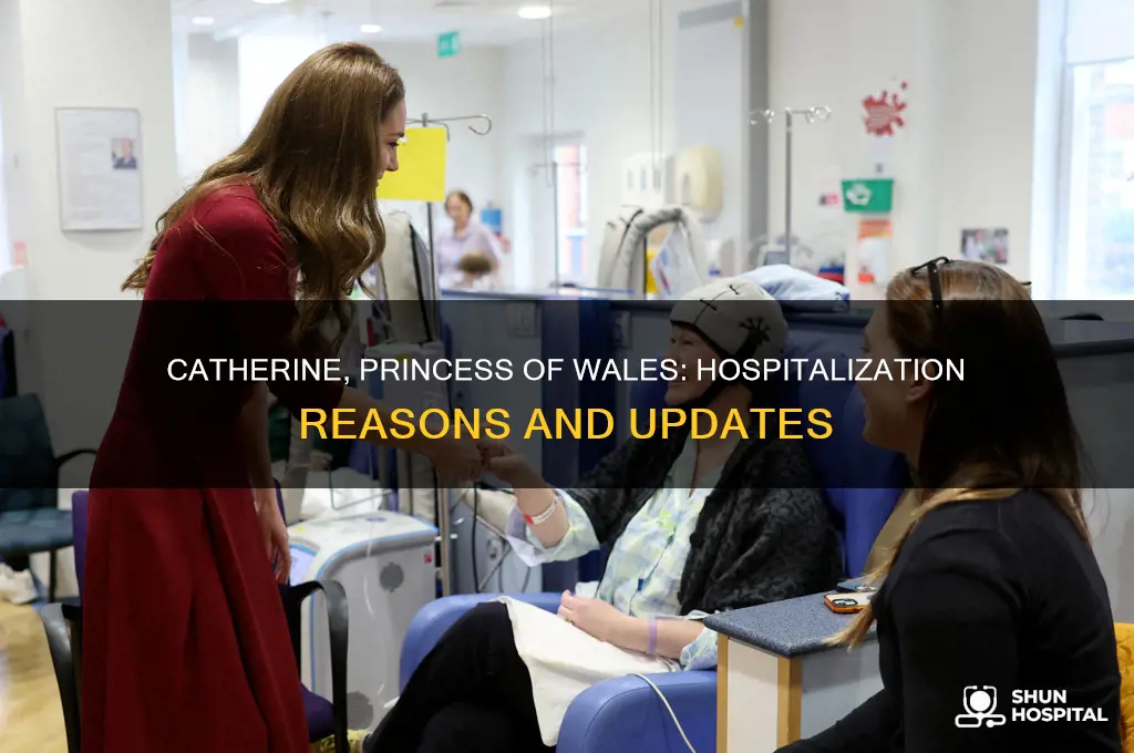 why is catherine princess of wales in the hospital