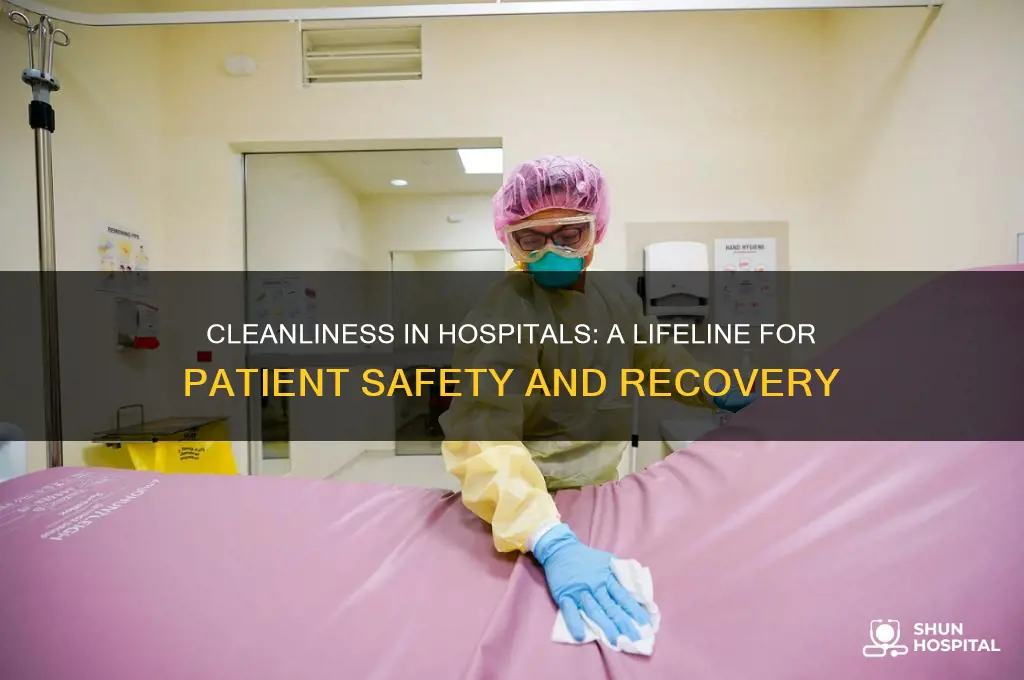 why is cleanliness important in a hospital