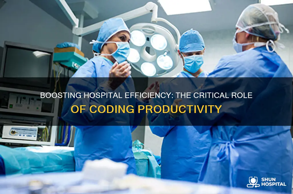 why is coding productivity important in hospital