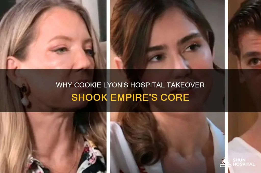 why is cookie in the hospital empire
