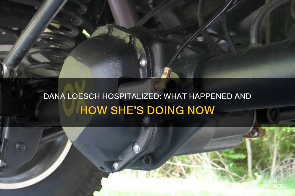 why is dana loesch in the hospital