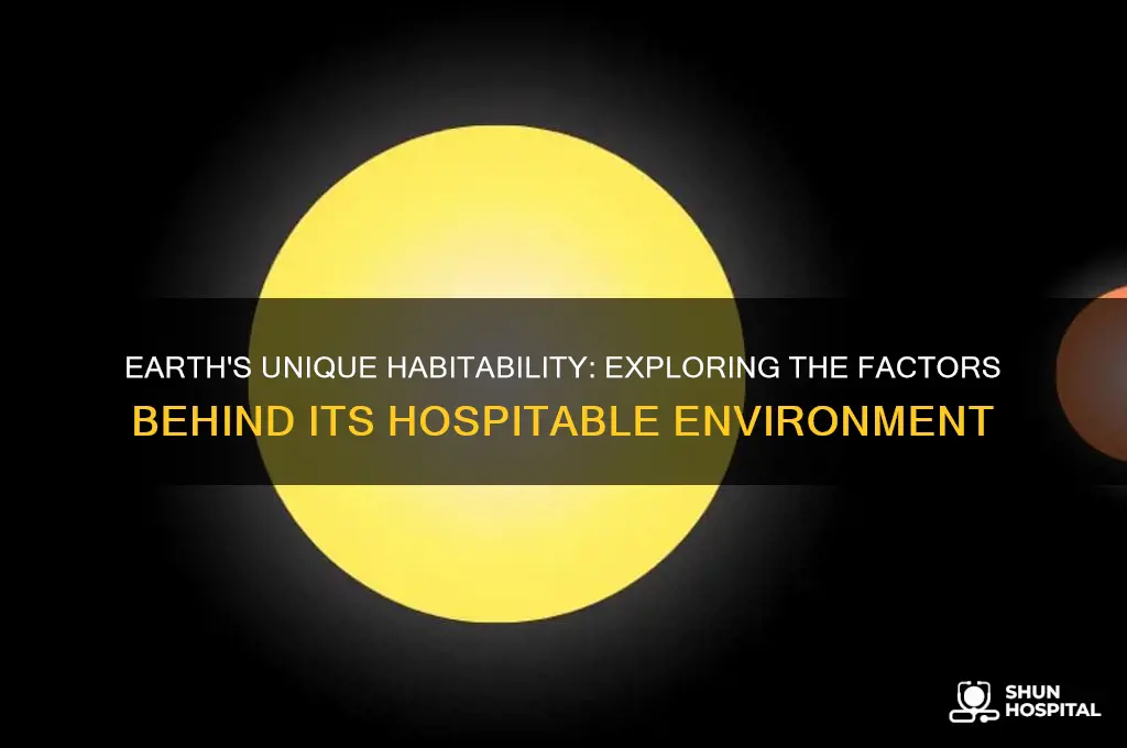 why is earth the only hospitable planet