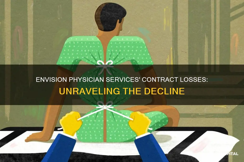 why is envision physician services losing so many hospital contracts