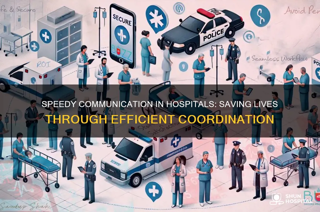 why is fast communication important in hospitals