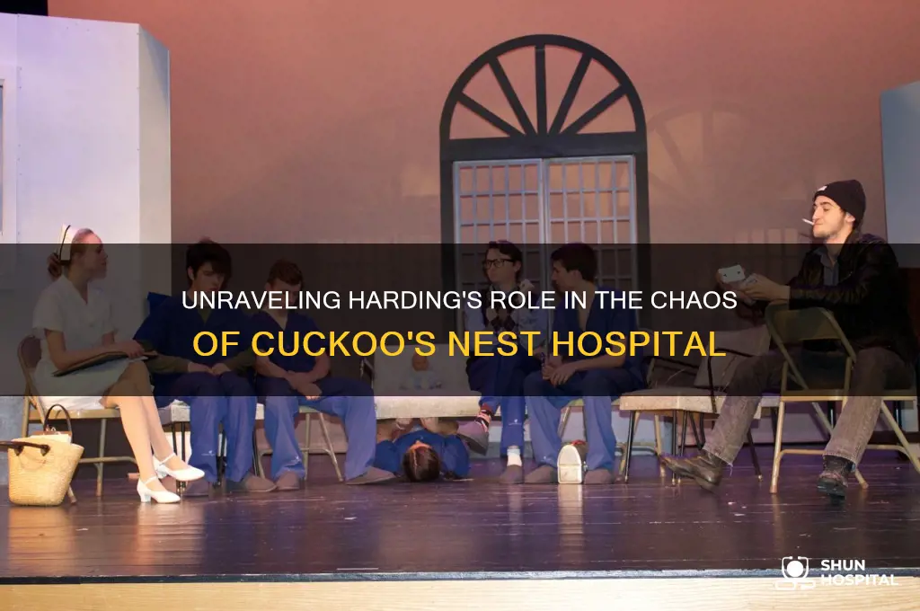 why is harding at the hospital cuckoo
