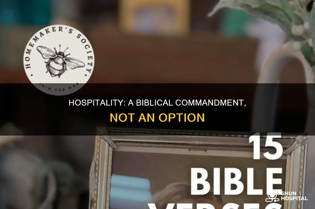 why is hospitality important in the bible