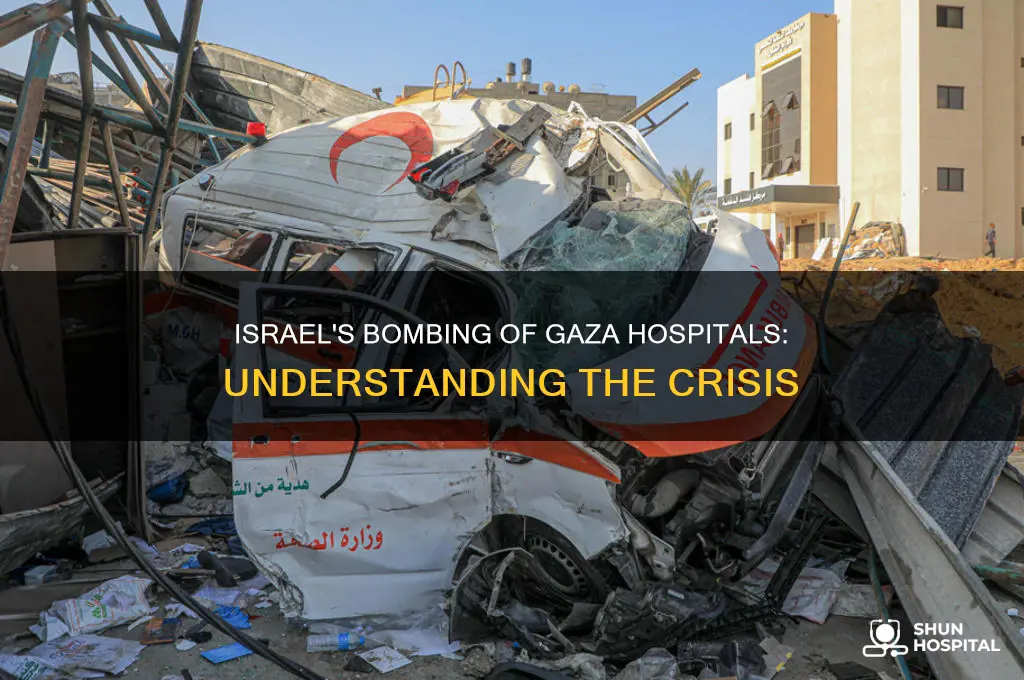 why is israel bombing hospitals in gaza
