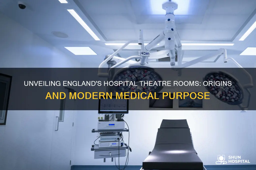 why is it a theatre room in england hospitals
