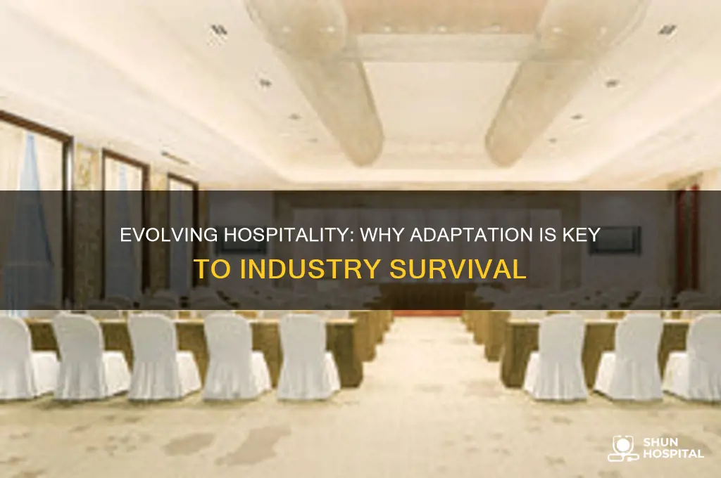 why is it important that the hospitality industry evolve