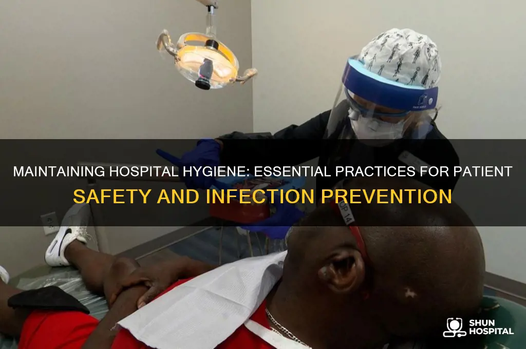 why is it important to be hygienic in hospitals