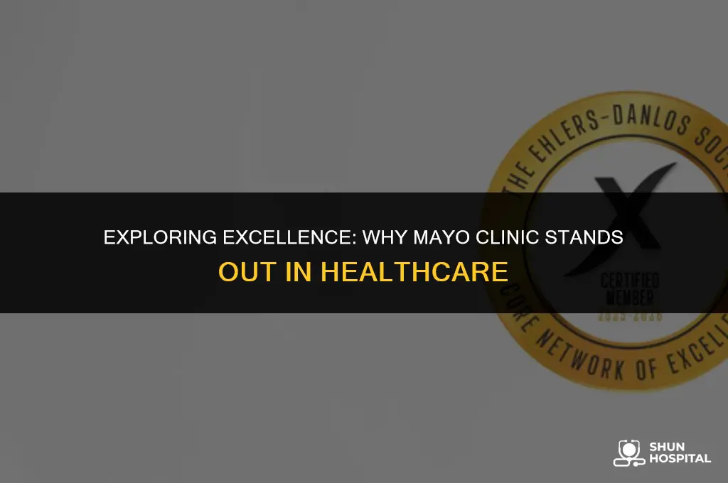 why is mayo clinic the best