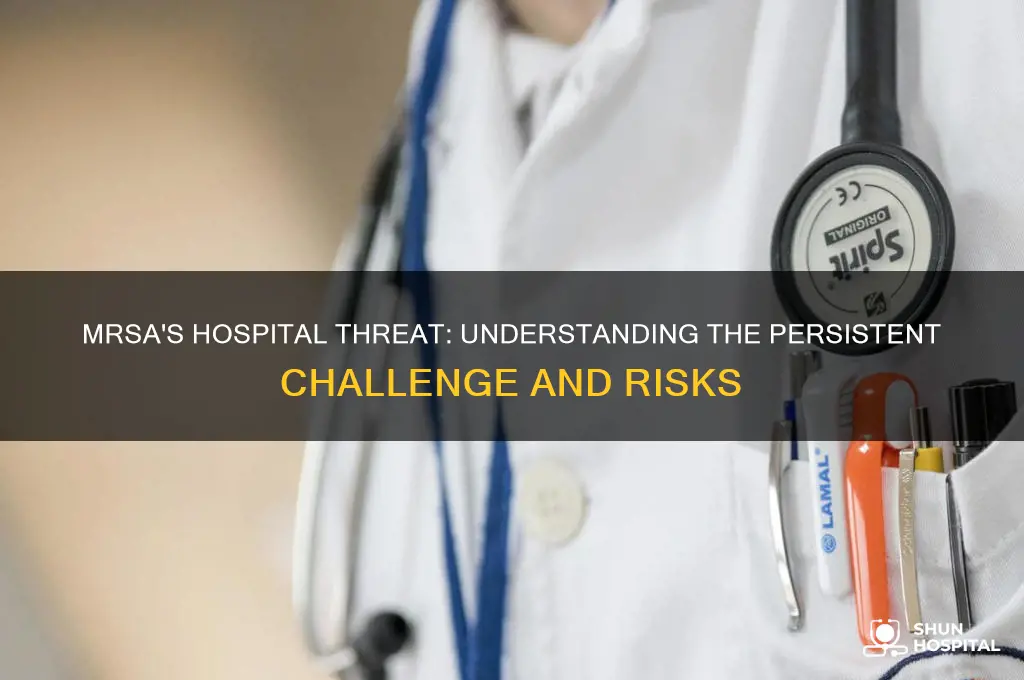 why is mrsa a big problem in our hospitals