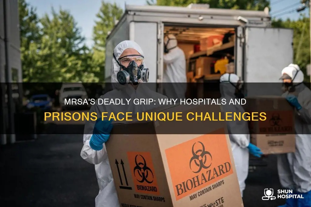 why is mrsa particularly nasty in hospitals and prisons