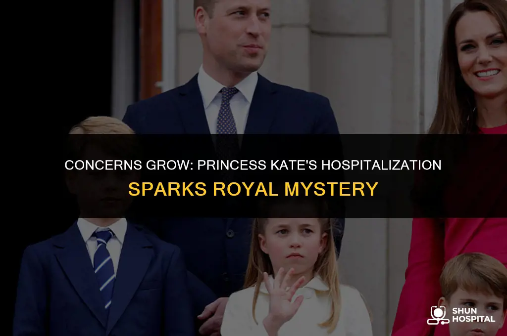 why is princess kate hospitalized