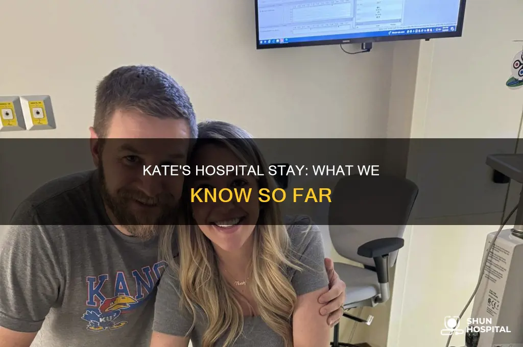 why is princess kate in the hospital