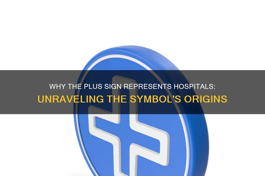 why is the sign for hospital a plus sign