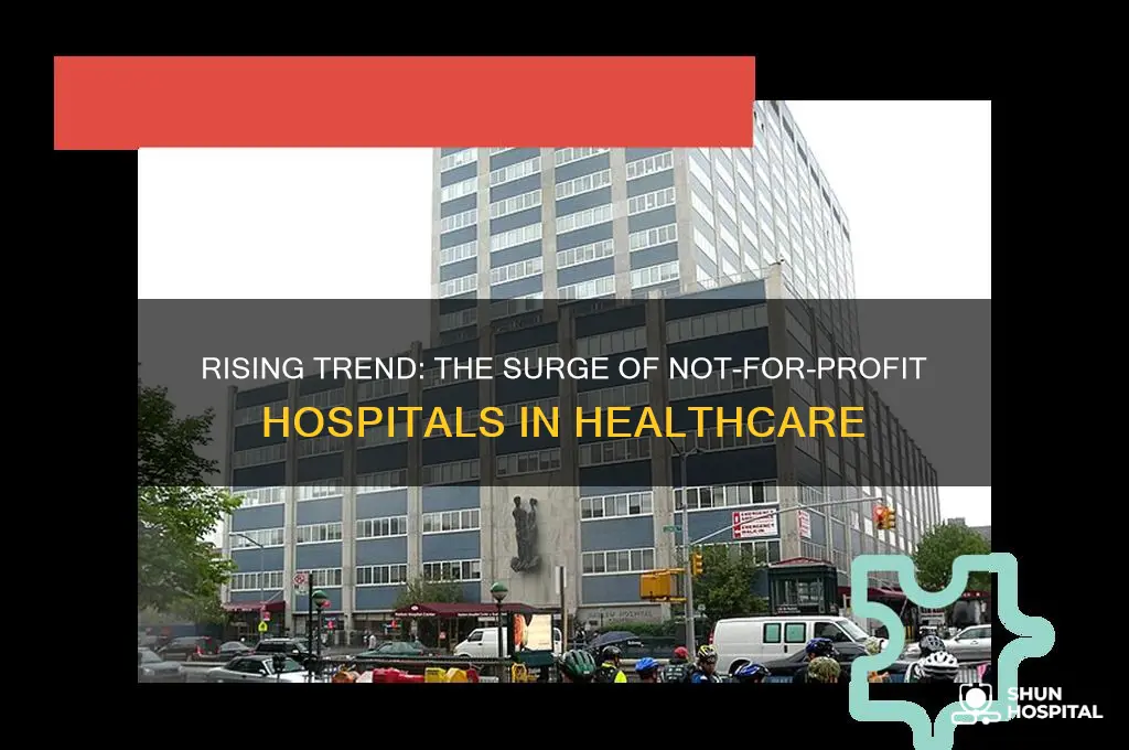 why is their an incraese in not for profit hospitals