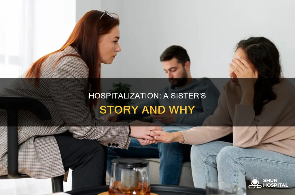 why is ti sister in the hospital