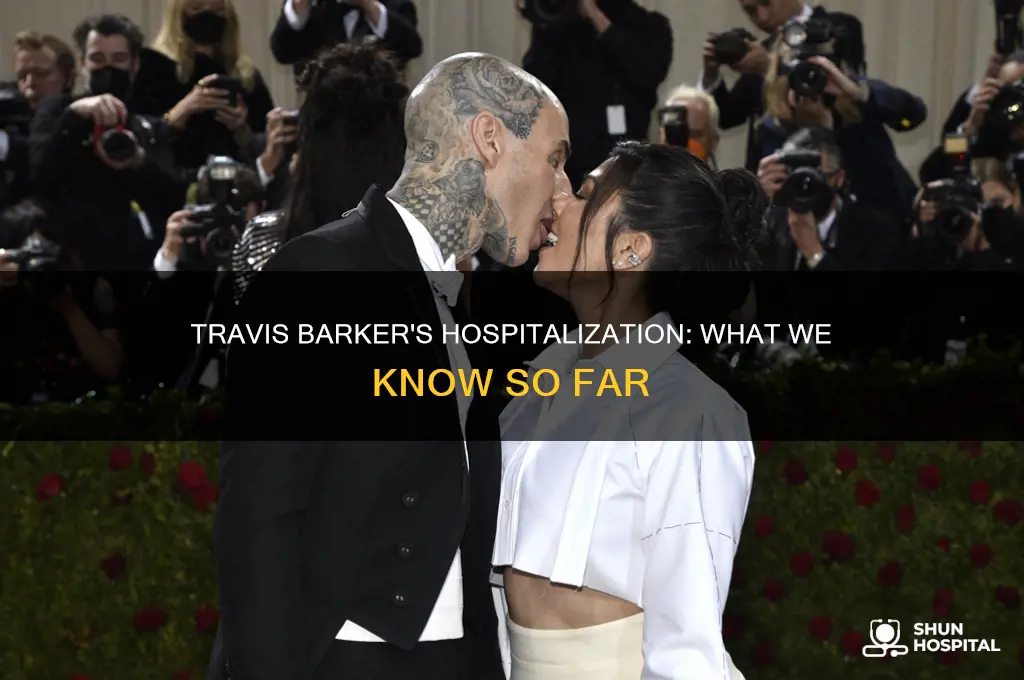 why is travis baker in the hospital