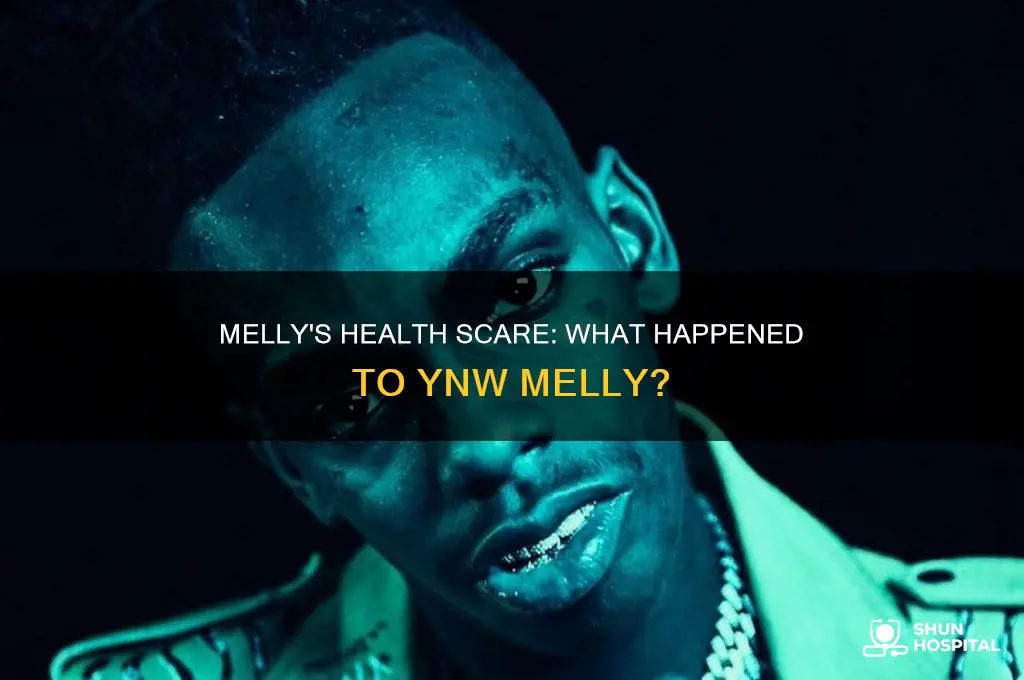 why is ynw melly in the hospital