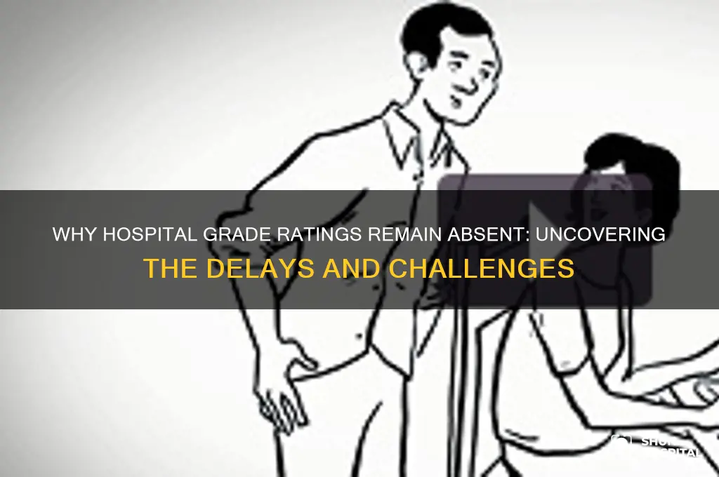why isnt a hospital grade rating been done yet