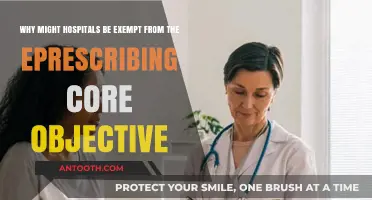 Why Hospitals May Bypass E-Prescribing Core Objective Requirements