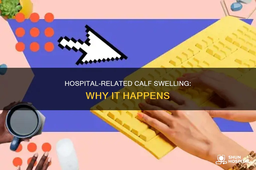 why swelling in calves after hospital stay