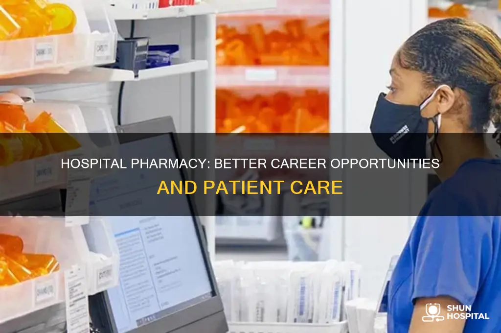 why switch from retail to hospital pharmacy