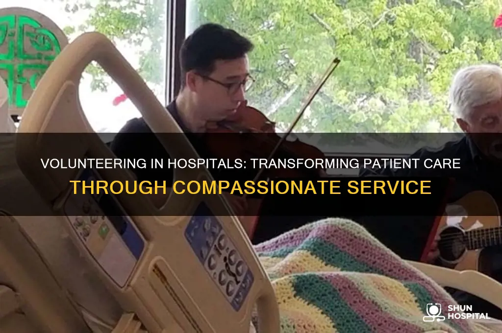 why to volunteer in a hospital as a pt