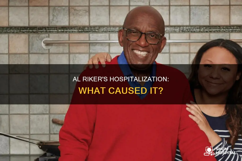 why was al riker in the hospital