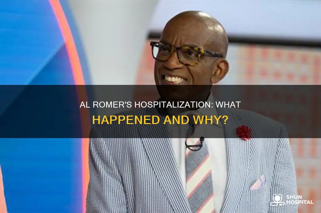 why was al romer in the hospital